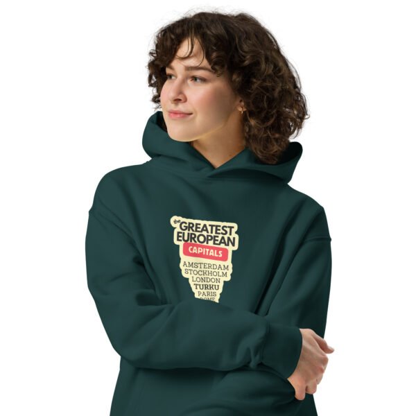 Unisex Huppari – Greatest European Capitals - Image 8