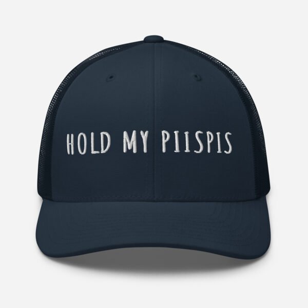 Trucker-lippis – Hold my piispis - Image 4