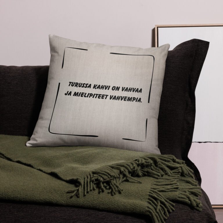 Sisustustyyny – Turussa kahvi on vahvaa ja mielipiteet vahvempia