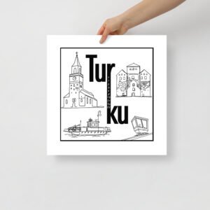 Juliste - Turun kiertotaulu
