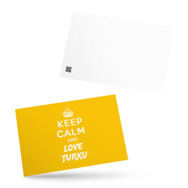 Postikortti - Keep calm and LOVE TURKU - Image 3