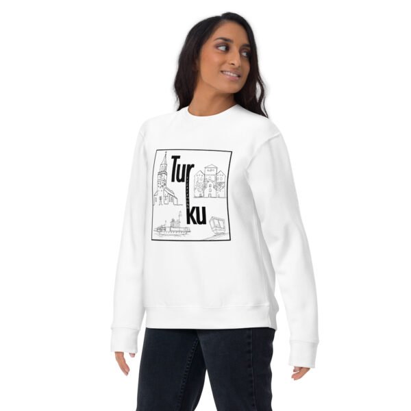 Unisex College-paita - Turun kiertotaulu - Image 2