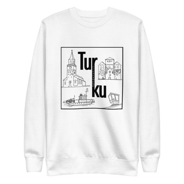 Unisex College-paita - Turun kiertotaulu - Image 5
