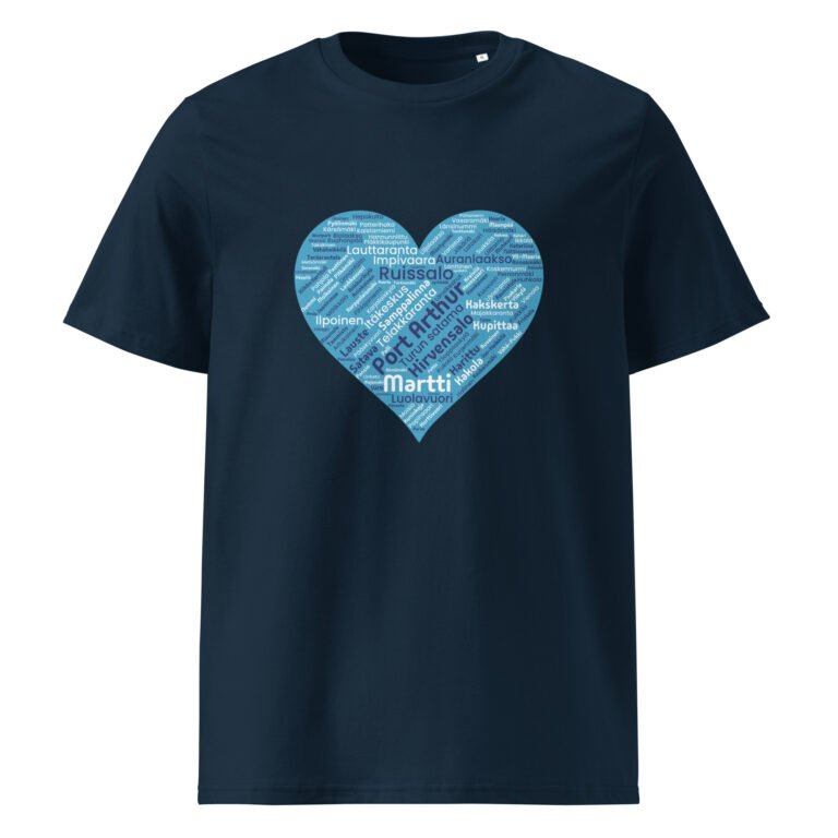 Miesten T-Paita – Turun kaupunginosat