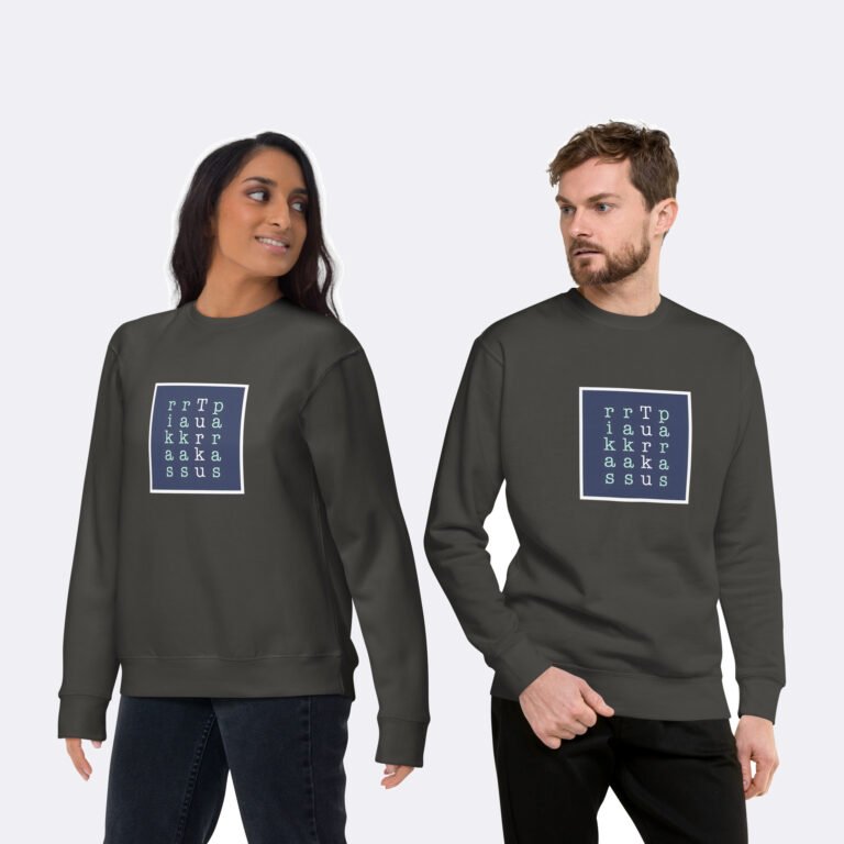 Unisex College-paita – Rikas Rakas Turku Paras