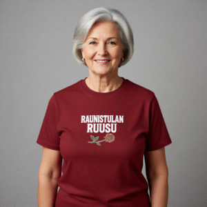 Naisten T-Paita rennompi - Raunistulan ruusu