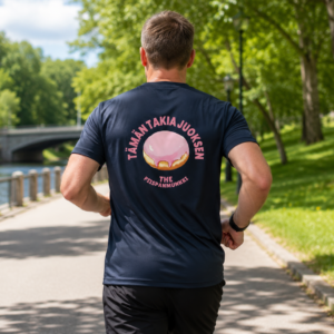 Miesten juoksupaita - Tämän takia juoksen - Piispanmunkki